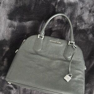 Michael Kors Black Leather Handbag